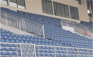 廣東球場看臺聚脲防水、防腐施工案列